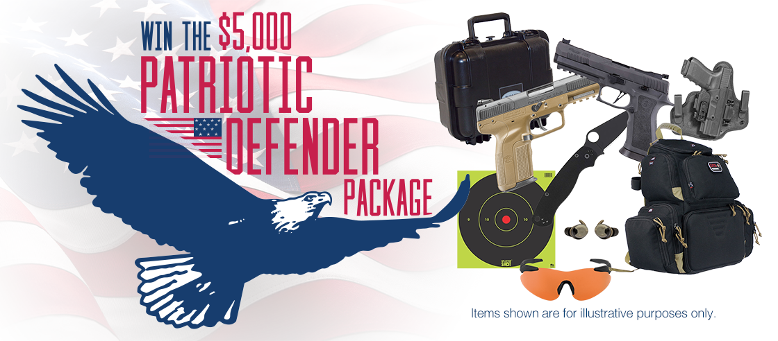 Win The $5,000 Patriotic Defender Package